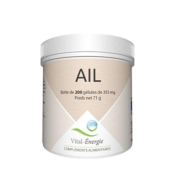 Vital-Energie Ail 200 gélules