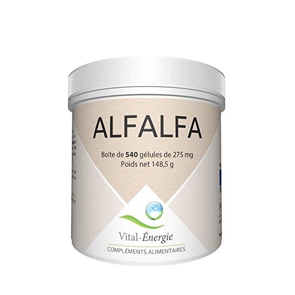 Vital-Energie Alfalfa 540 gélules