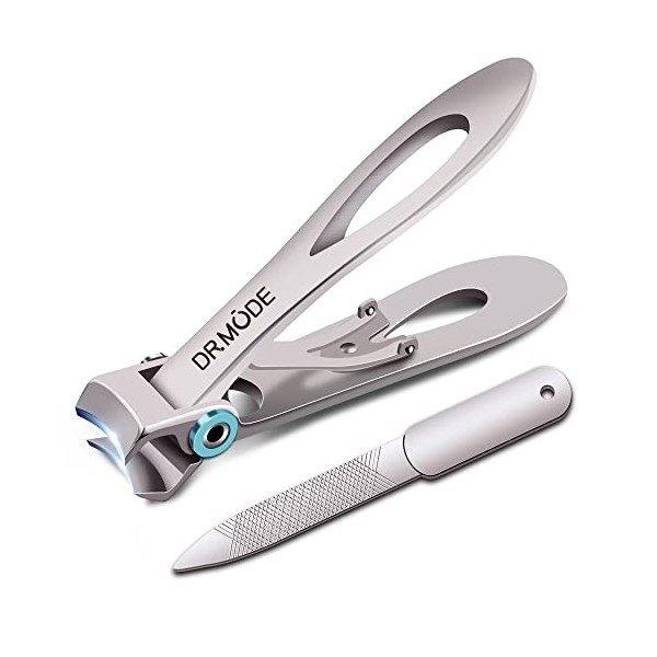 Coupe Ongle, DRMODE Professionnel Pour Ongles épais avec 15mm Ouverture Large de la Mâchoire, Pince Coupe Ongle Pied Acier in