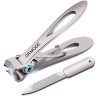 Coupe Ongle, DRMODE Professionnel Pour Ongles épais avec 15mm Ouverture Large de la Mâchoire, Pince Coupe Ongle Pied Acier in