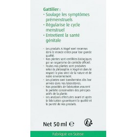 A.VOGEL - Gattilier - Complément Alimentaire à Base dExtrait de Plante - Actions Ciblées Cycle Menstruel - Certifié V-Label 