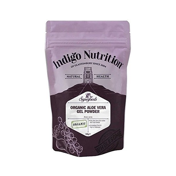 Indigo Herbs Poudre dAloe Vera Bio 100g