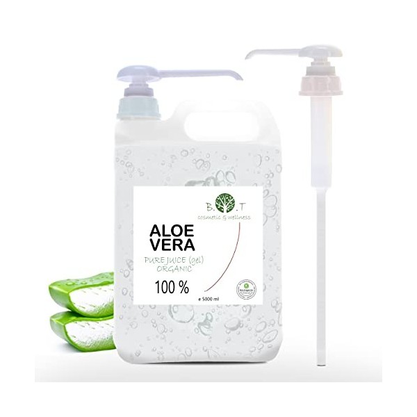 BIO Fresh Aloe Vera Liquid Concentrate. Jus concentré provenant directement de la plante. 100% naturel et pur. Pressé à froid
