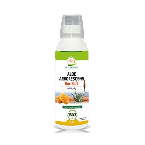 Jus dAloé Arborescens et miel dacacia bio - 500 ml