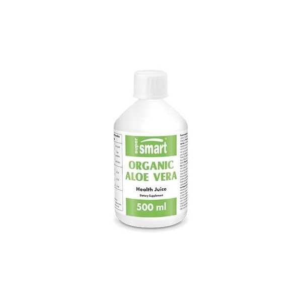 Jus dAloe Vera BIO 500ml - Réduction de la Fatigue - Aide à Préserver une Belle Peau - Renforce le Système Immunitaire - Act