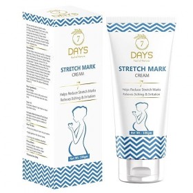 Green Velly 7 Days Stretch Mark Cream | for Women | Natural, Aloe Vera | Toxin free | Reducing Stretch Marks - 100gm