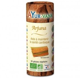 Arjuna bio AYur-vana - 60 gélules - Santé du cœur