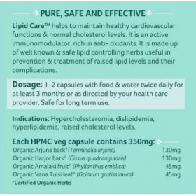 Green Velly Organic Lipidcare - 60 Capsules Bottle