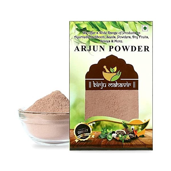 AOZA BIRJU MAHAVIR Poudre générique Arjun Chaal Terminalia Arjuna 400 g modèle : BMKB-51 