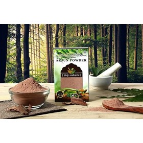 AOZA BIRJU MAHAVIR Bmkb Terminalia Arjuna Arjun Chaal Poudre naturelle, 200 g