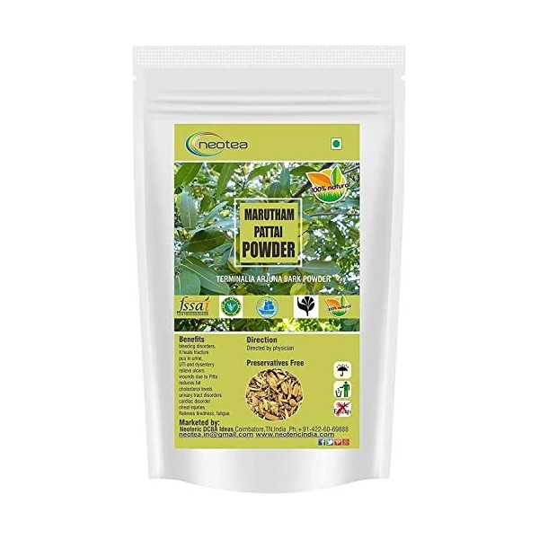 AOZA neotea Marutham Pattai Poudre Terminalia Arjuna , 300 g