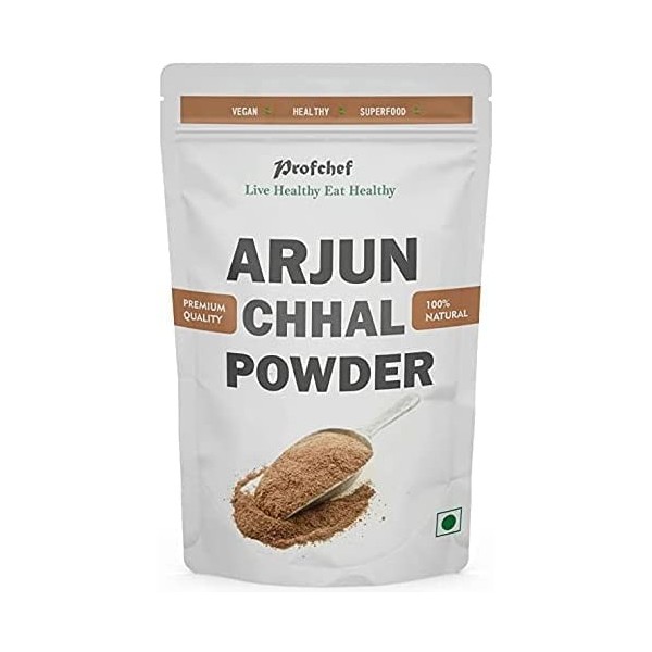 Verem Profchef Poudre Arjun Chhal 100 % pure | Poudre Terminalia Arjuna – 400 g