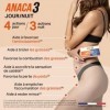 ANACA 3 - Jour/Nuit - Complément Alimentaire - Favorise Amincissement 1 & Perte de poids 3 - Artichaut, Curcumine, Cola, Fu