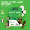 Santarome Bio - Radis Noir Bio | Complément Alimentaire Foie et Digestion | Ballonnements, Digestion Difficile - Plantes Bio 