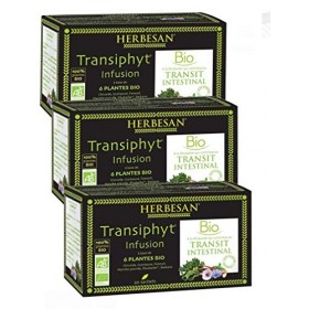 Herbesan Transiphyt BIO Infusion - Lot de 3 Boites de 20 sachets 3 
