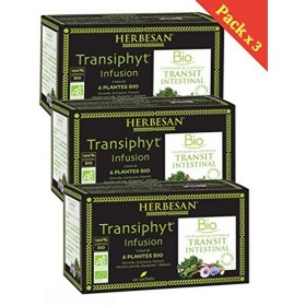 Herbesan Transiphyt BIO Infusion - Lot de 3 Boites de 20 sachets 3 