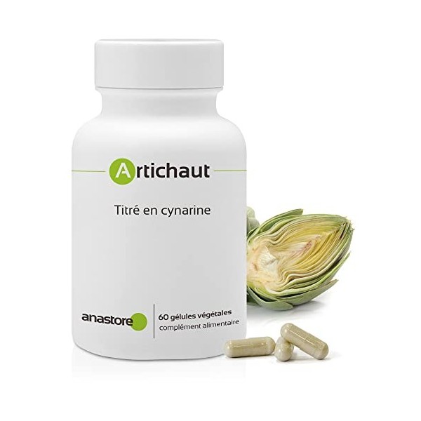 ARTICHAUT * 400 mg / 60 gélules * Titré à 5% min en cynarine