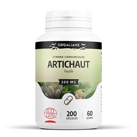 Artichaut 200 mg - 200 gélules - Certifié Ecocert