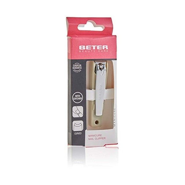 Beter Coupe-Ongles Manucure avec Réservoir, Gris