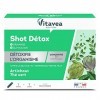 Vitavea - Shot Détox - Complément Alimentaire Détox Foie, Transit Intestinal, Draineur - Silhouette Affinée - Artichaut, Thé 