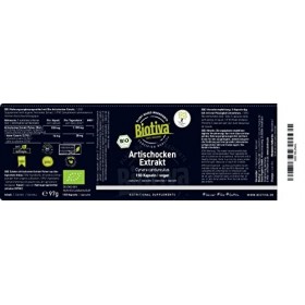 Extrait dartichaut bio - 150 capsules - Extrait bio - Issu de feuilles dartichaut fraîches fortement dosées avec un ratio d