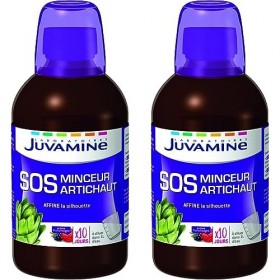JUVAMINE - Bouteille Artichaut SOS Minceur - 500 ml Lot de 2 
