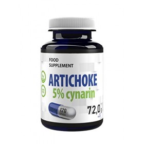 Extrait dartichaut 500mg 120 Vegan Capsules, 5% Cynarin, testé par un laboratoire tiers, sans gluten ni OGM