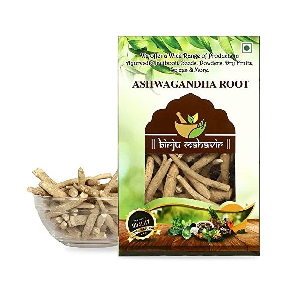 QURA Ashwagandha Root Withania Somnifera 100 g , naturel BMKB-300 