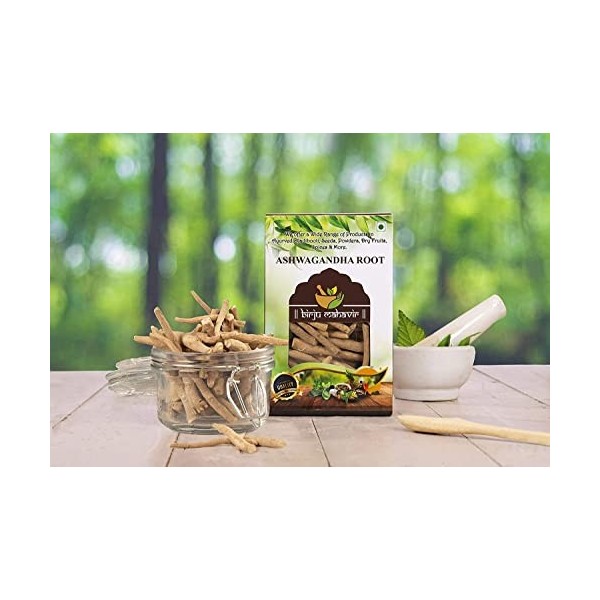 QURA Ashwagandha Root Withania Somnifera 100 g , naturel BMKB-300 