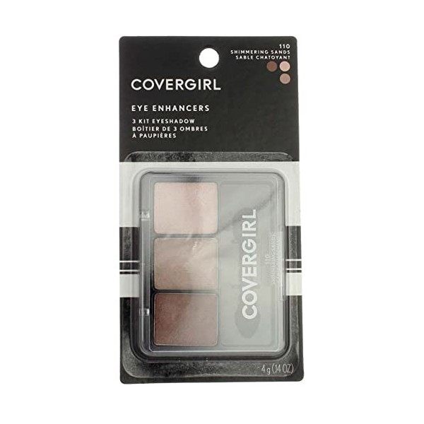 COVERGIRL - Eye Enhancers Quick-Kit-Trio Shadow Shimmering Sands - 0.17 oz. 4.8 g 