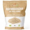 Ashwagandha Biologica in Polvere 1kg. Naturale e Pura, Prodotto in India dalla Radice di Withania somnifera Bio. NaturaleBio