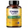 ASHWAGANDHA KSM-66 180 capsules 500mg avec poivre noir pour une absorption maximale | 5% Withanolides | 100% naturel Vegan | 