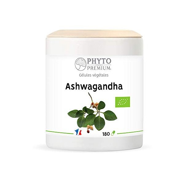 ASHWAGHANDA racine - Whitania somnifera - 180 gélules 375 MG BIO 