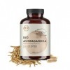 BIONUTRA® Ashwagandha bio | 270 gélules de 650 mg | 207 g | 3 Mois de consommation | Agriculture biologique | Végan | Aphrodi