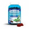 VITALDIN Ashwagandha Gummies – 300 mg dextrait de Racine dAshwagandha KSM-66 & 1.000 UI Vitamine D2 – 60 gommes pour 1 moi