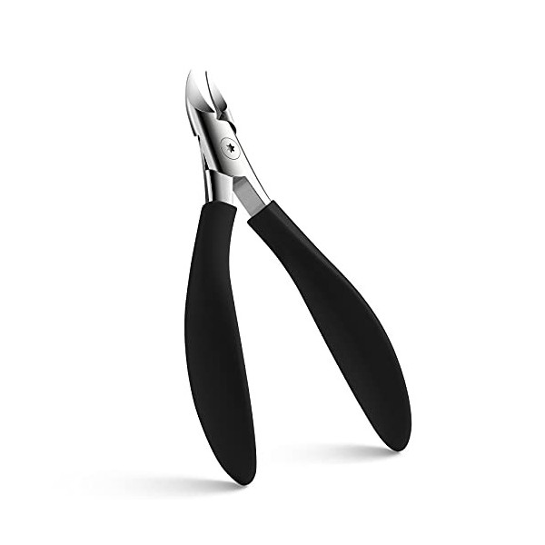 FVION Coupe Ongle de Précision, Coupe Ongle Professionnel Pince à Ongles en Acier Coupe Ongle Pied Incarné Pour Épais Orteils