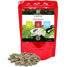 NAKURU | Aubépine | Gamme Relax | Fabriqué en France | "LÉpine Blanche!" | 500 Comprimés de 500mg / Poids Net: 250g / Rouge