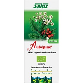 Salus – Aubépine BIO – Complément Alimentaire à Base de Suc dAubépine BIO – Aide à réguler l’activité cardiaque – Végan, San