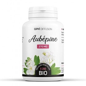 Aubépine Bio - 270 mg - 200 gélules végétales