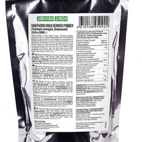 Farine daubépine sibérienne 300g baies daubépine séchées poudre fine thé Crataegus Sanguinea sibérie montagnes de laltaï t