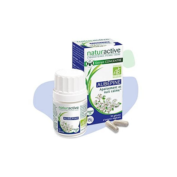 Naturactive Aubépine Bio 30 Gélules