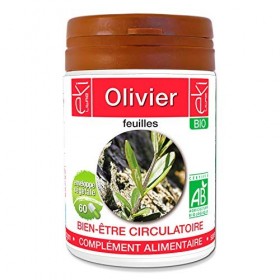 Olivier BIO | 60 gélules | Bien Être Circulatoire | 210 mg dosage 100% naturel sans additif et non comprimé | EKI LIBRE