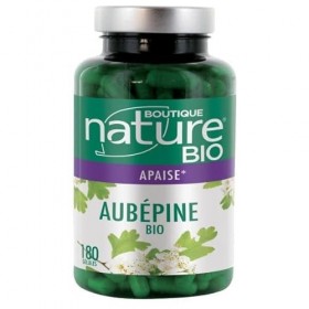 Aubépine - 180 gélules - Boutiqe Nature