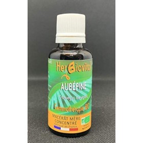 Herbiovital - Aubépine Bio - Le Macérât du coeur - Contribue au maintien dune tension cardiaque équilibrée - Fabriqué en Fra