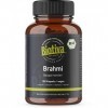 Biotiva Capsules de brahmi Bio - 150 capsules - 500mg par capsule - Bacopa Monnieri - Hysope d?eau - Végan - Garanti sans add