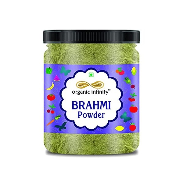 Green Velly Indian Organic Infinity Brahmi Powder - 100 GM By Organic Infinity