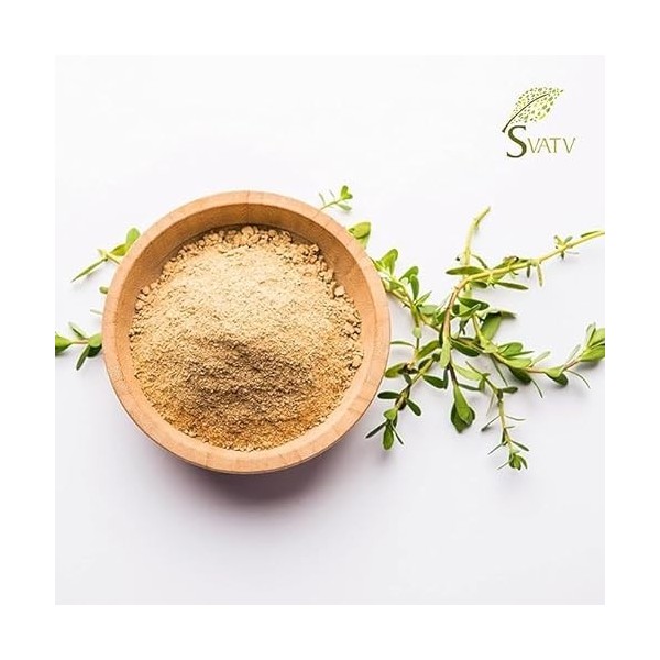 SVATV Brahmi Powder | Bacopa Powder | For Hair & Skin | Promotes Hair Growth | 227g Half Pound