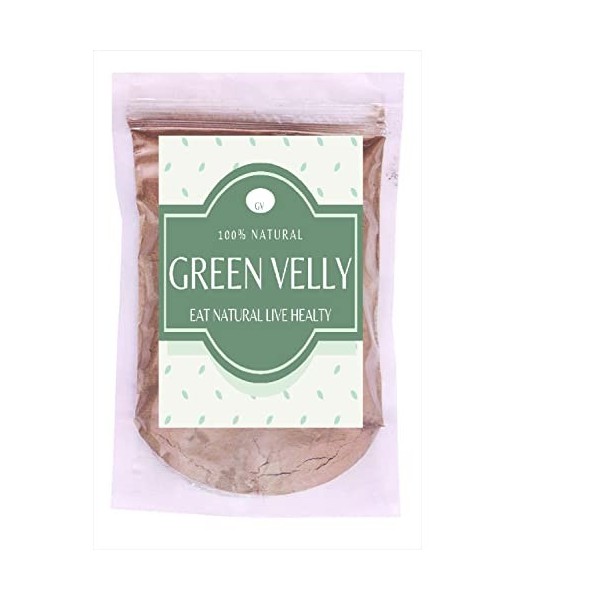Green Velly 100% Natural Brahmi Leaves BACOPA MONNIERI Powder for COMPLETE HAIR CARE NATURALLY, 200 g