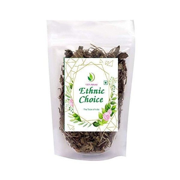 Ethnic Choice Feuilles sèches Brahmi, Neerbrahmi, Hysope deau 50 g 