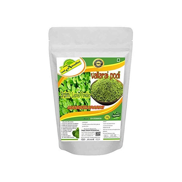 nalAmudhu Brahmi Powder | Vallarai Podi | Mandukaparni | Gotu kola-100g